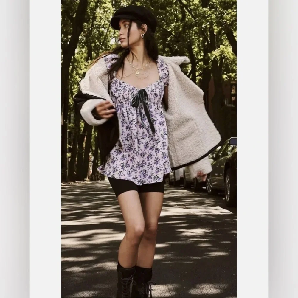 Free people Gaia Printed Tunic